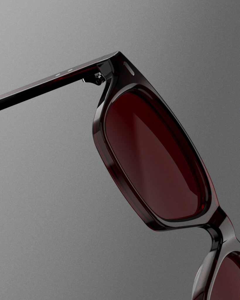 The Other Glasses Cover Burgundy